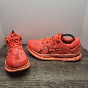 ASICS MetaRide Sneakers Mens Size 9.5 Red Lace Up Running Shoes 1011A967